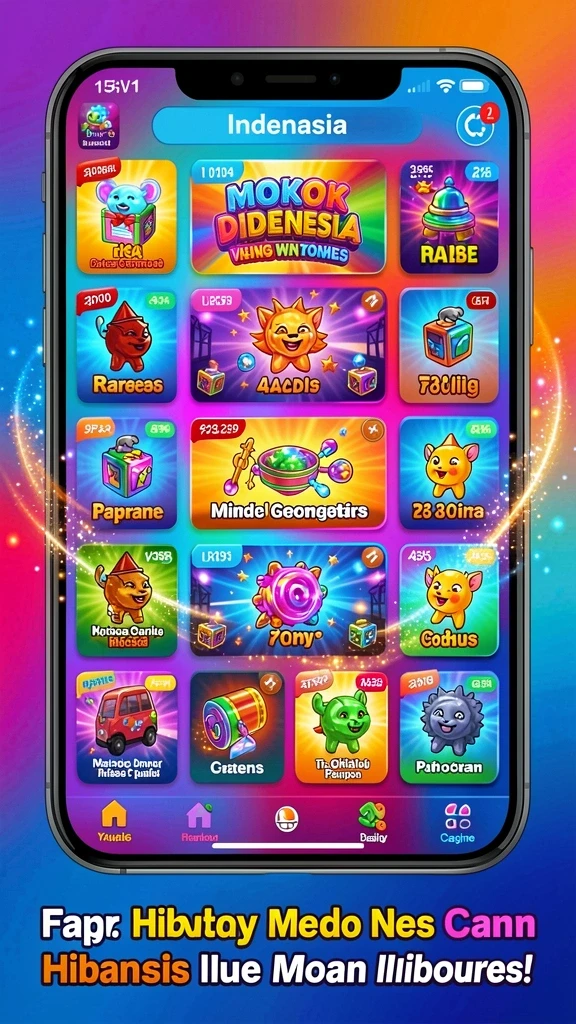 idagame - Tampilan antarmuka yang menarik dan mudah digunakan.