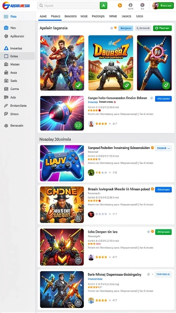 rejekipop - Tampilan layar utama permainan yang menawan.